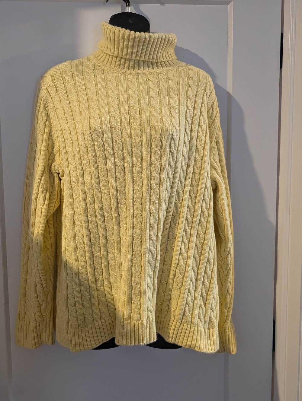 L.L. Bean Yellow Sweater 2x